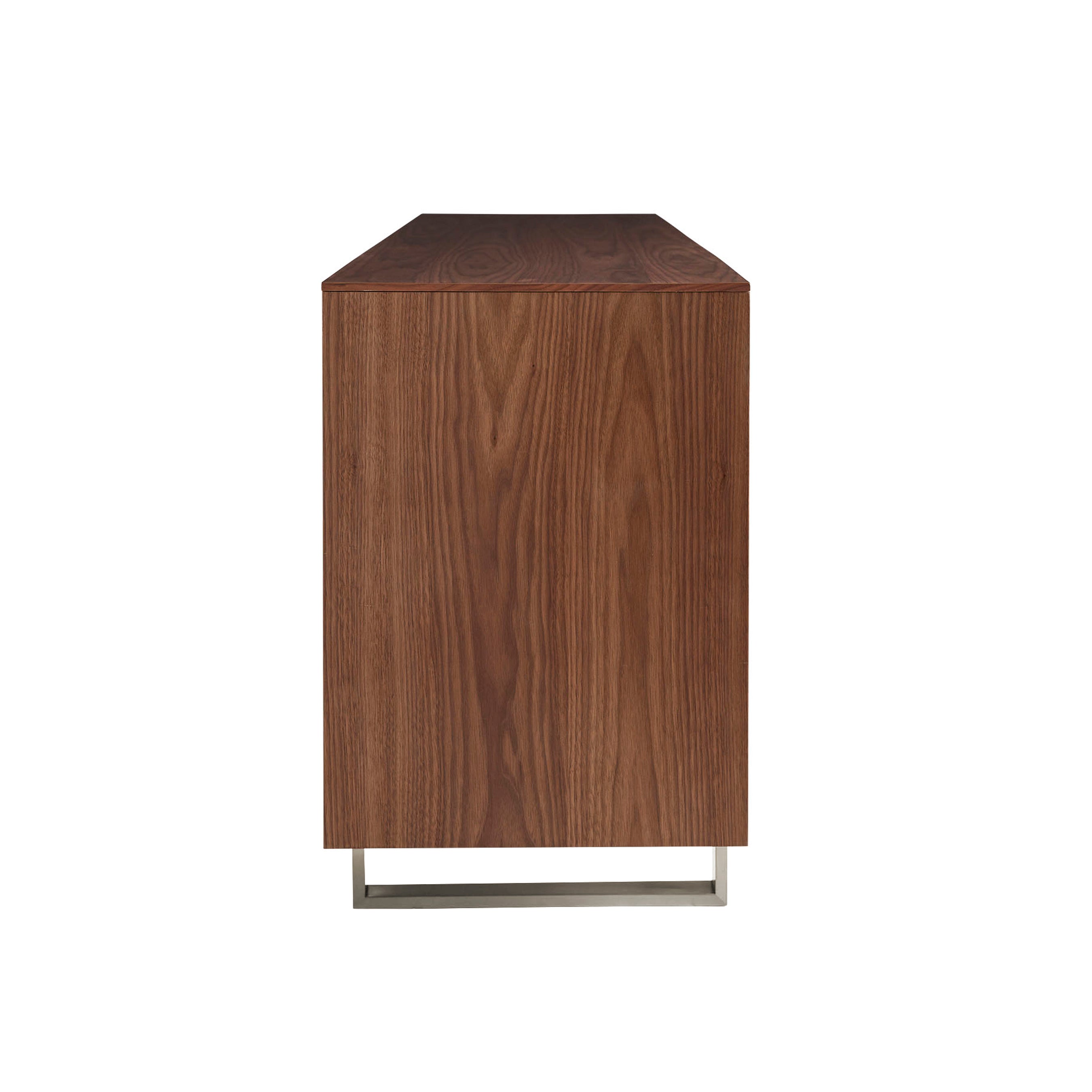 Alvarado 79" Sideboard in Walnut with Steel Legs