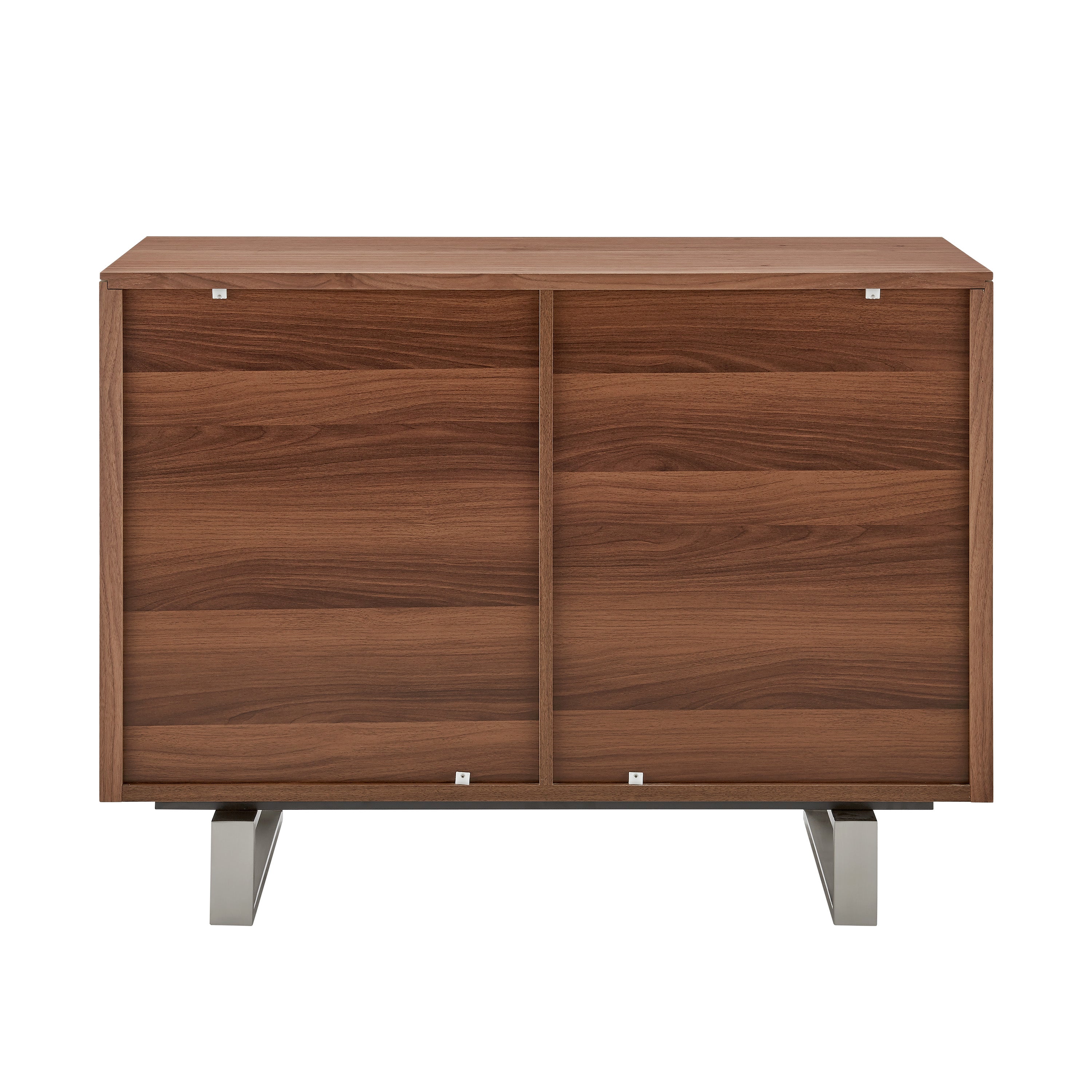Alvarado 40" Sideboard in Walnut with Steel Legs