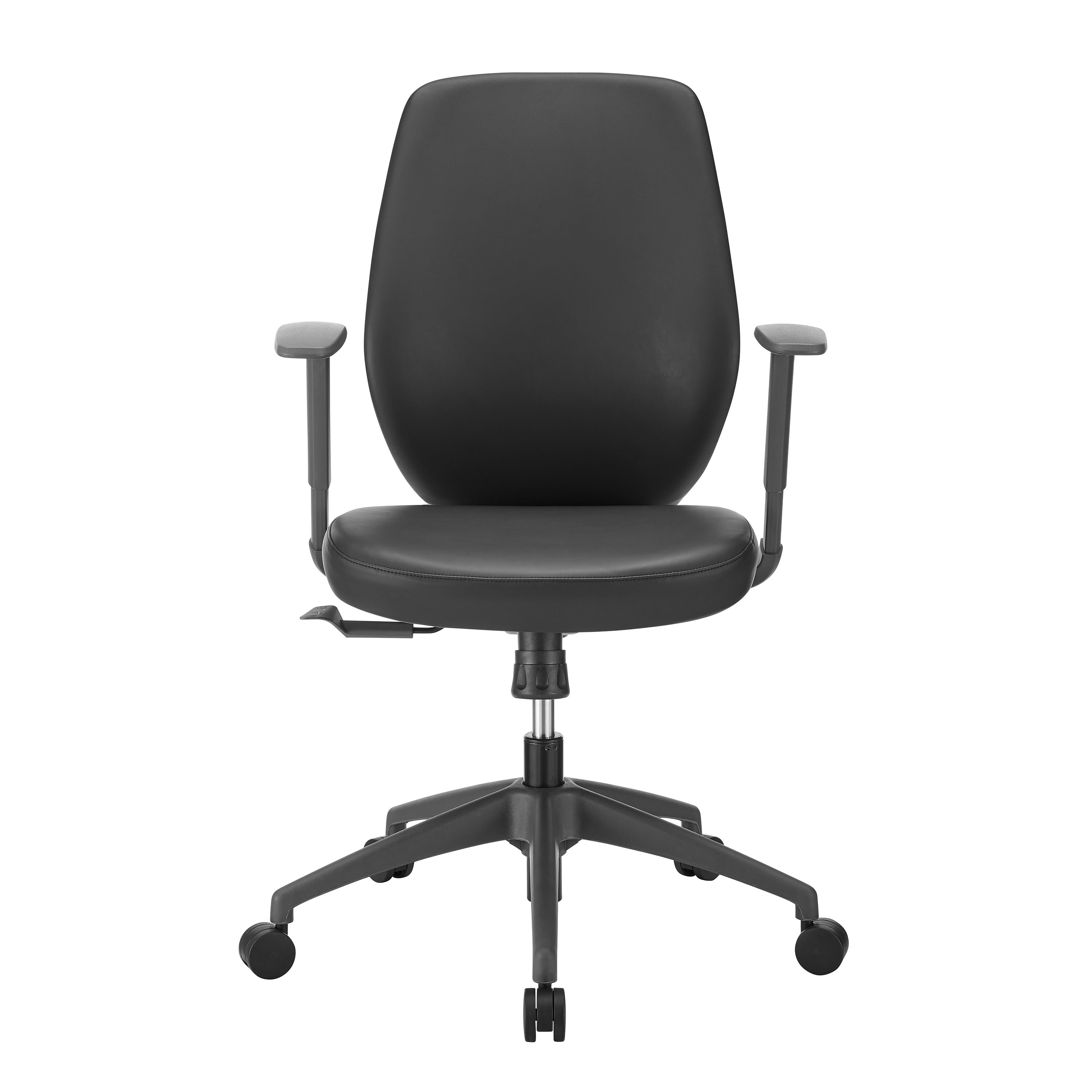 Flip Low Back Office Chair in Black