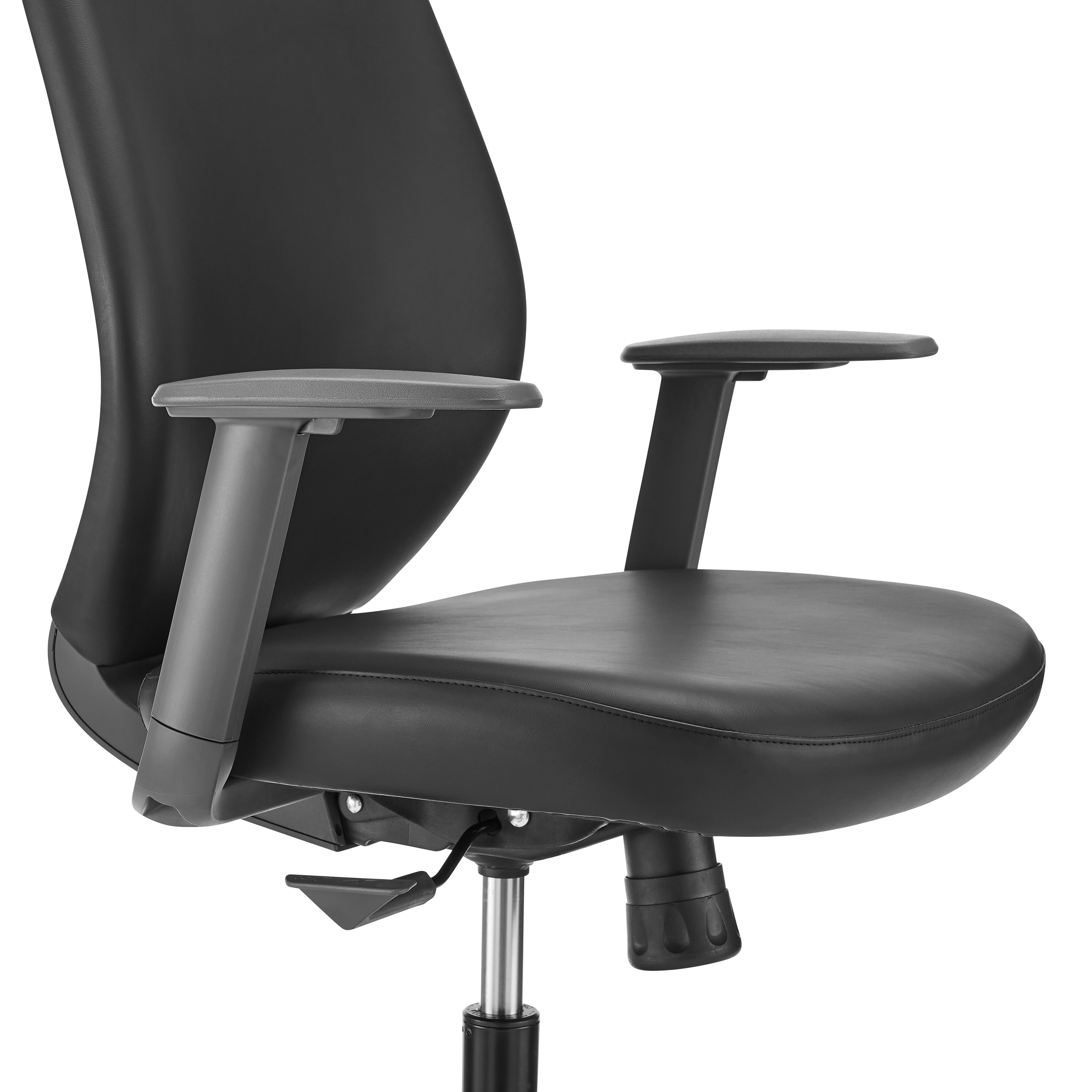 Flip Low Back Office Chair in Black