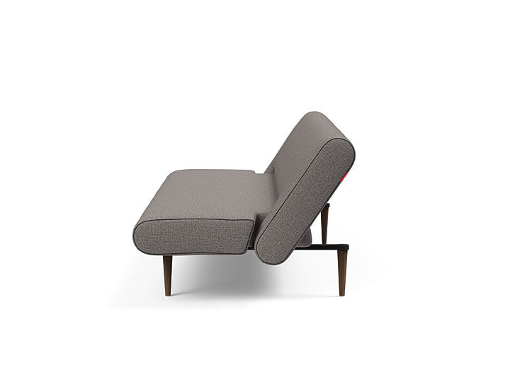 Unfurl Sleeper Sofa Grey / Walnut