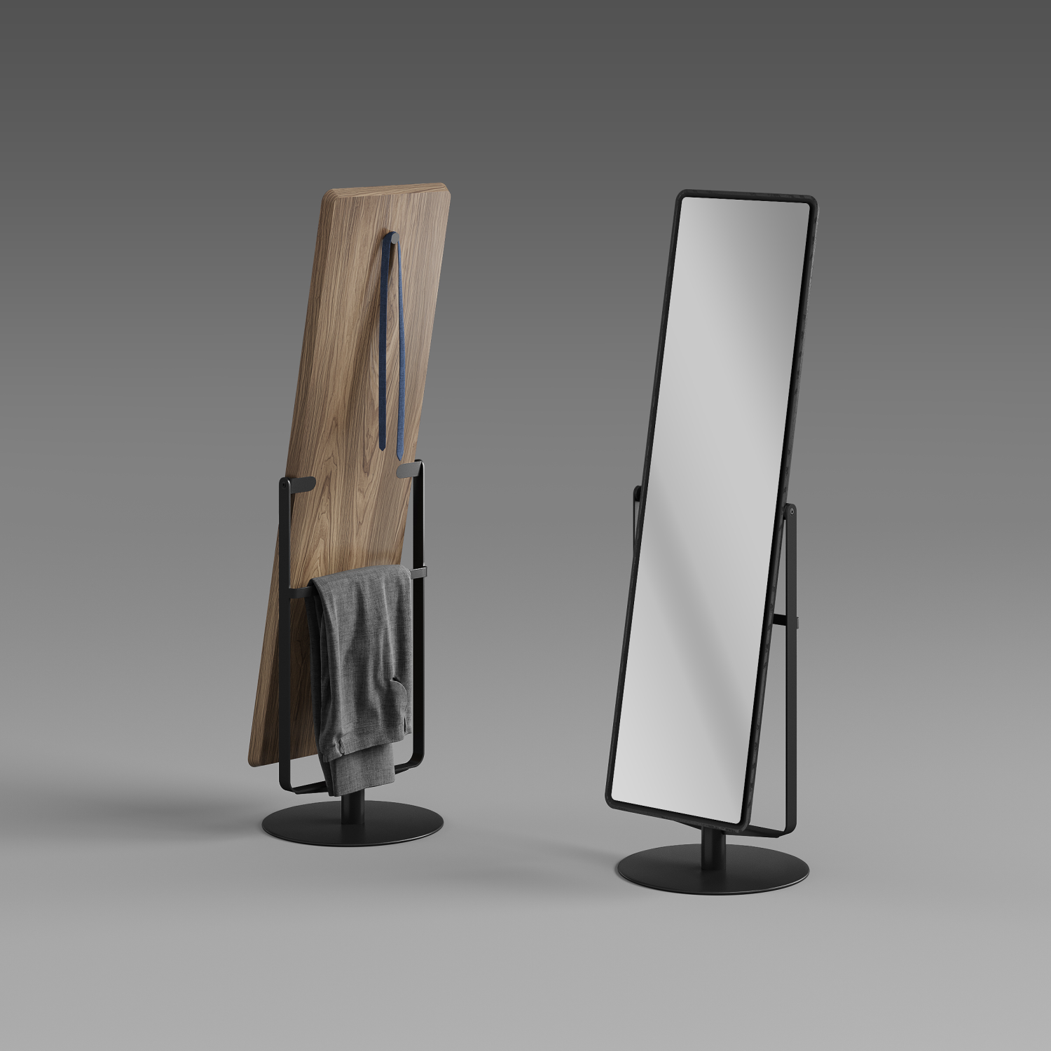 Continuum Standing Mirror