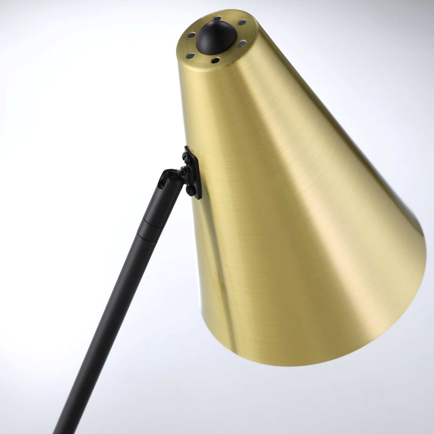 Cooper Desk Lamp Close Up of Head with Adjustable Neck