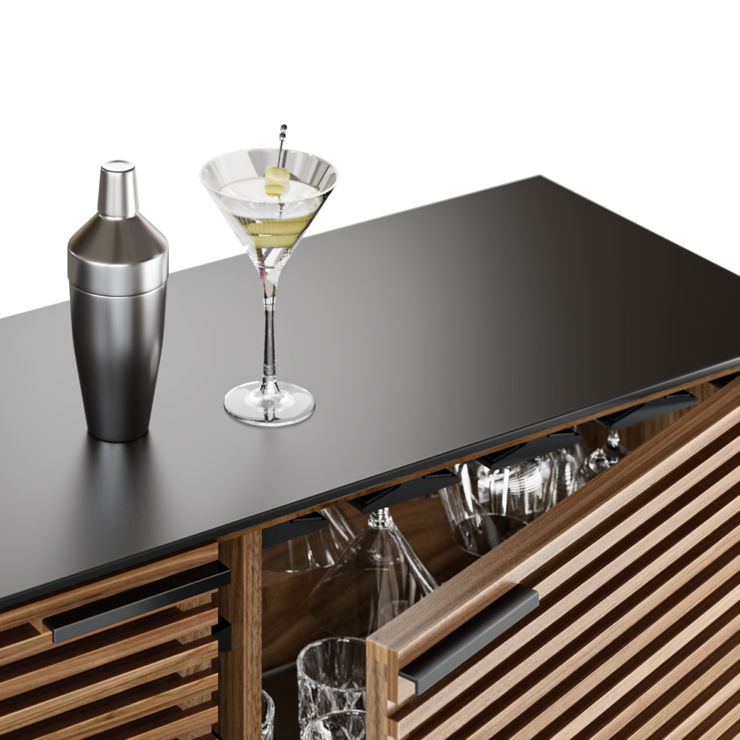 Corridor Bar Cabinet