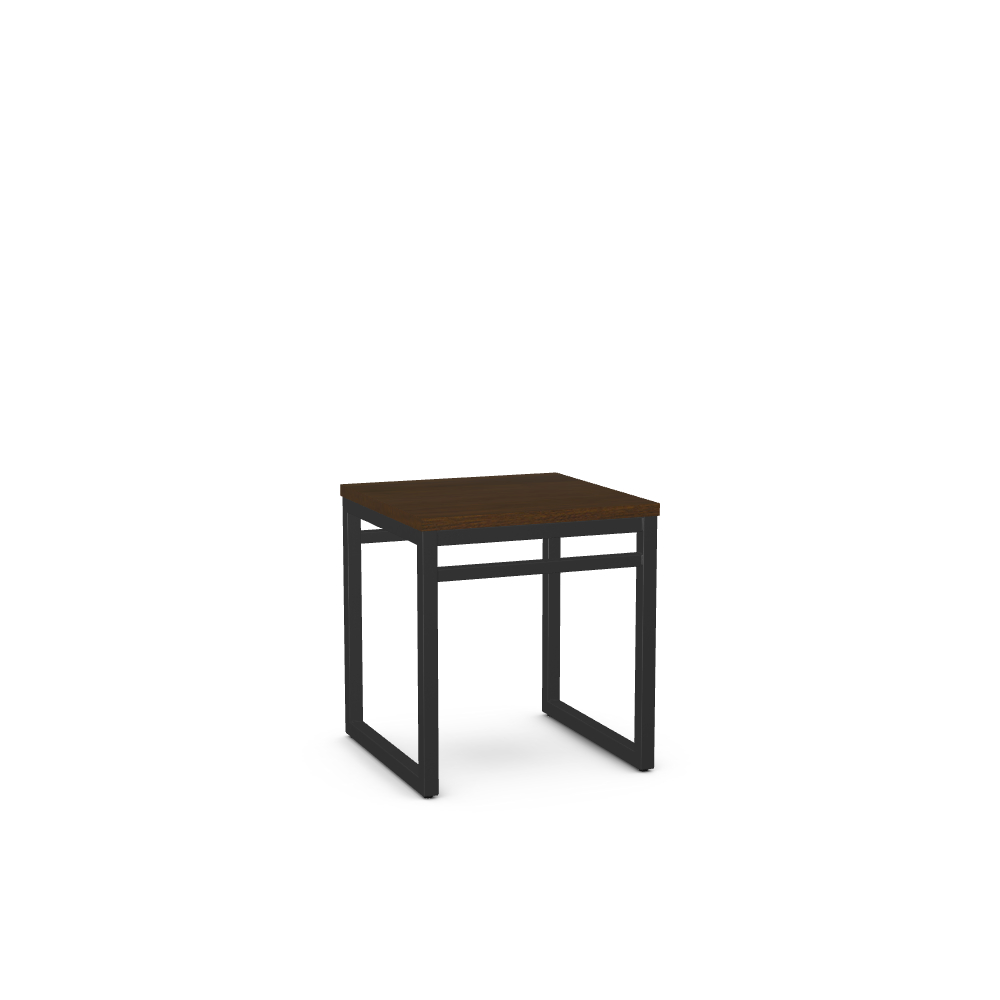 Crawford End Table Pine Cone Black Coral