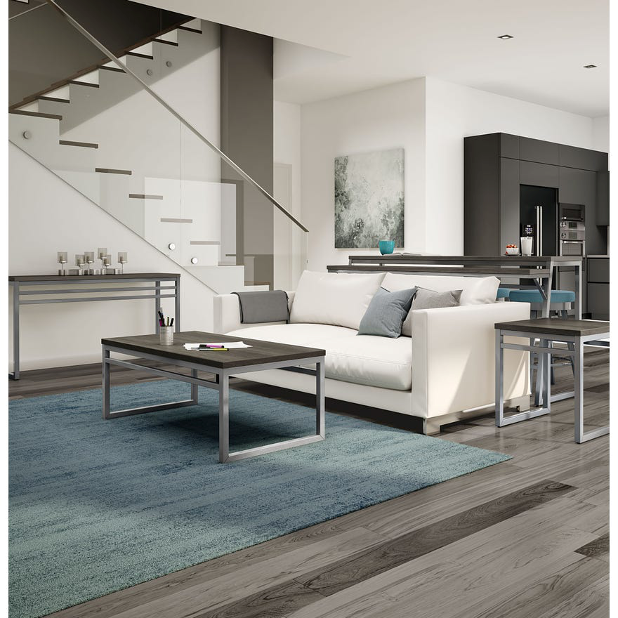 Crawford End Table Pine Cone Black Coral