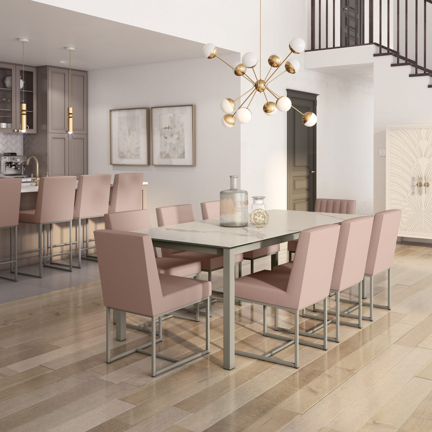 Darcy Dining Chair Oxidado Pebble