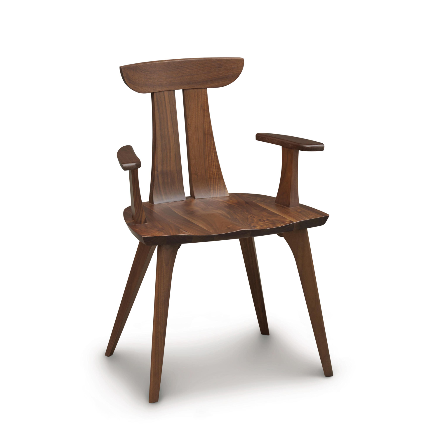 Estelle Dining Arm Chair Walnut