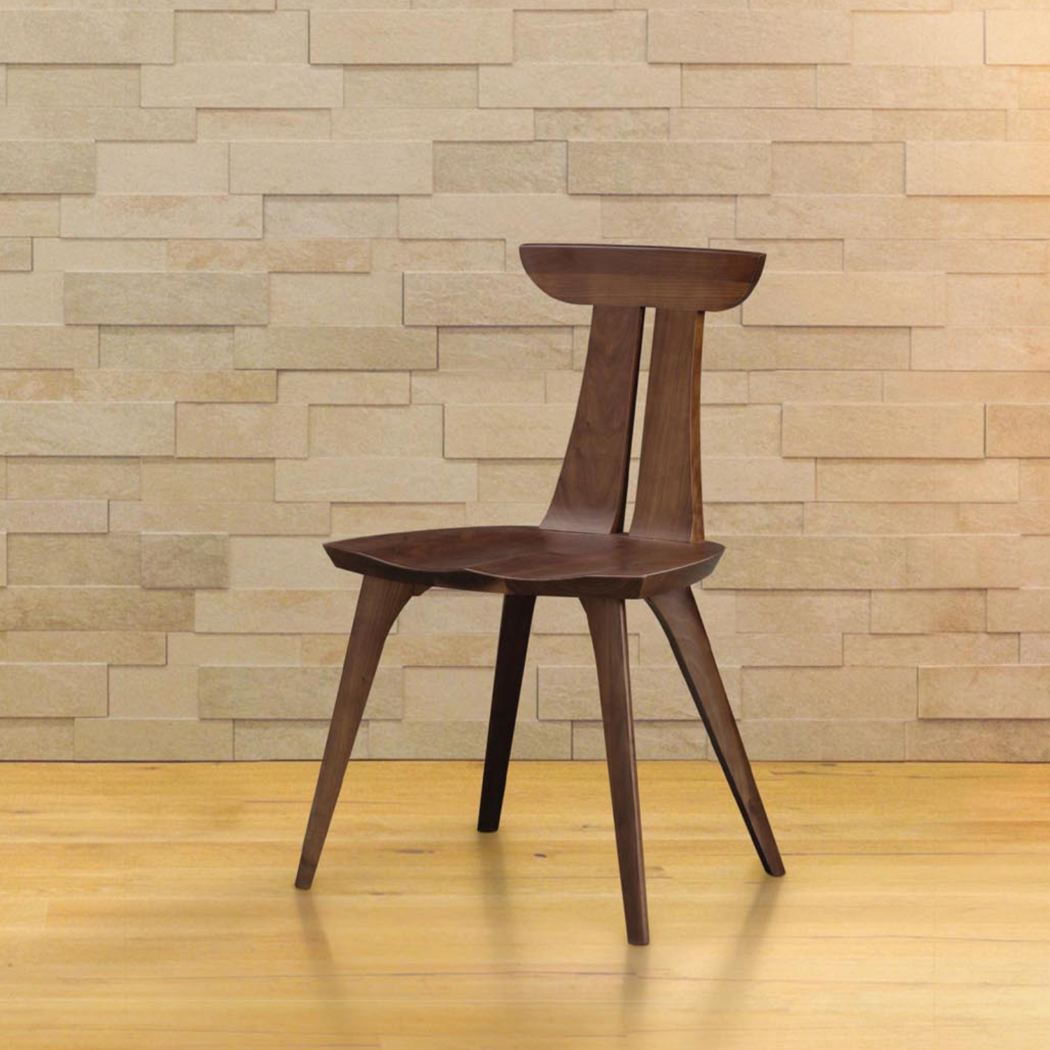 Estelle Dining Side Chair Walnut