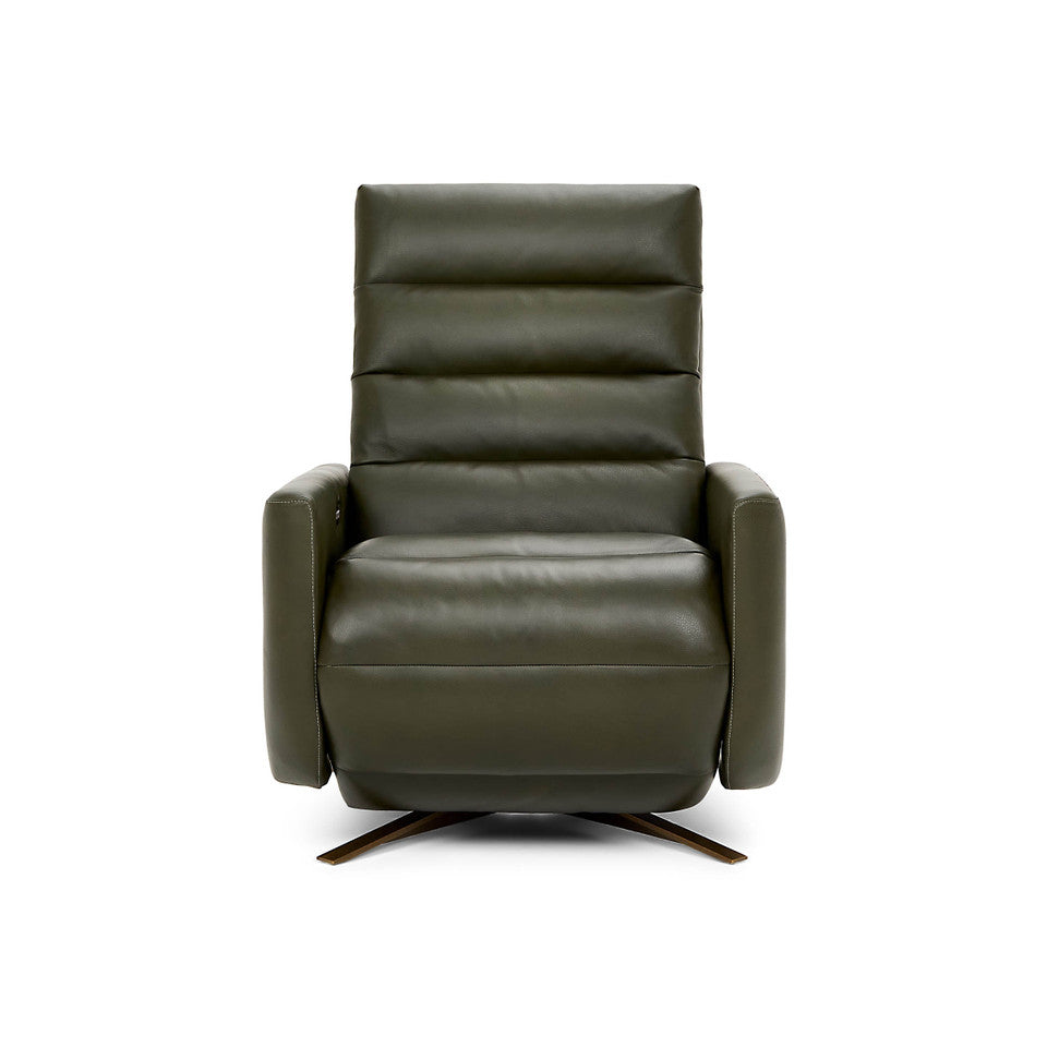 Cirrus XL Solace Recliner in Heritage Smoke Leather
