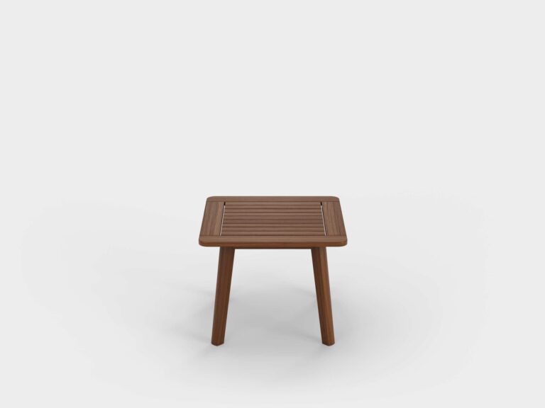 Foundations 24" Square Outdoor Side Table IPE