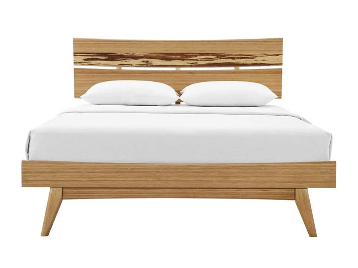 Azara Queen Platform Bed Caramelized