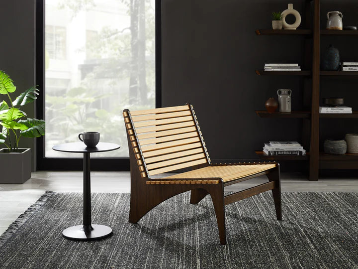 Zen Lounge Chair in Black Walnut