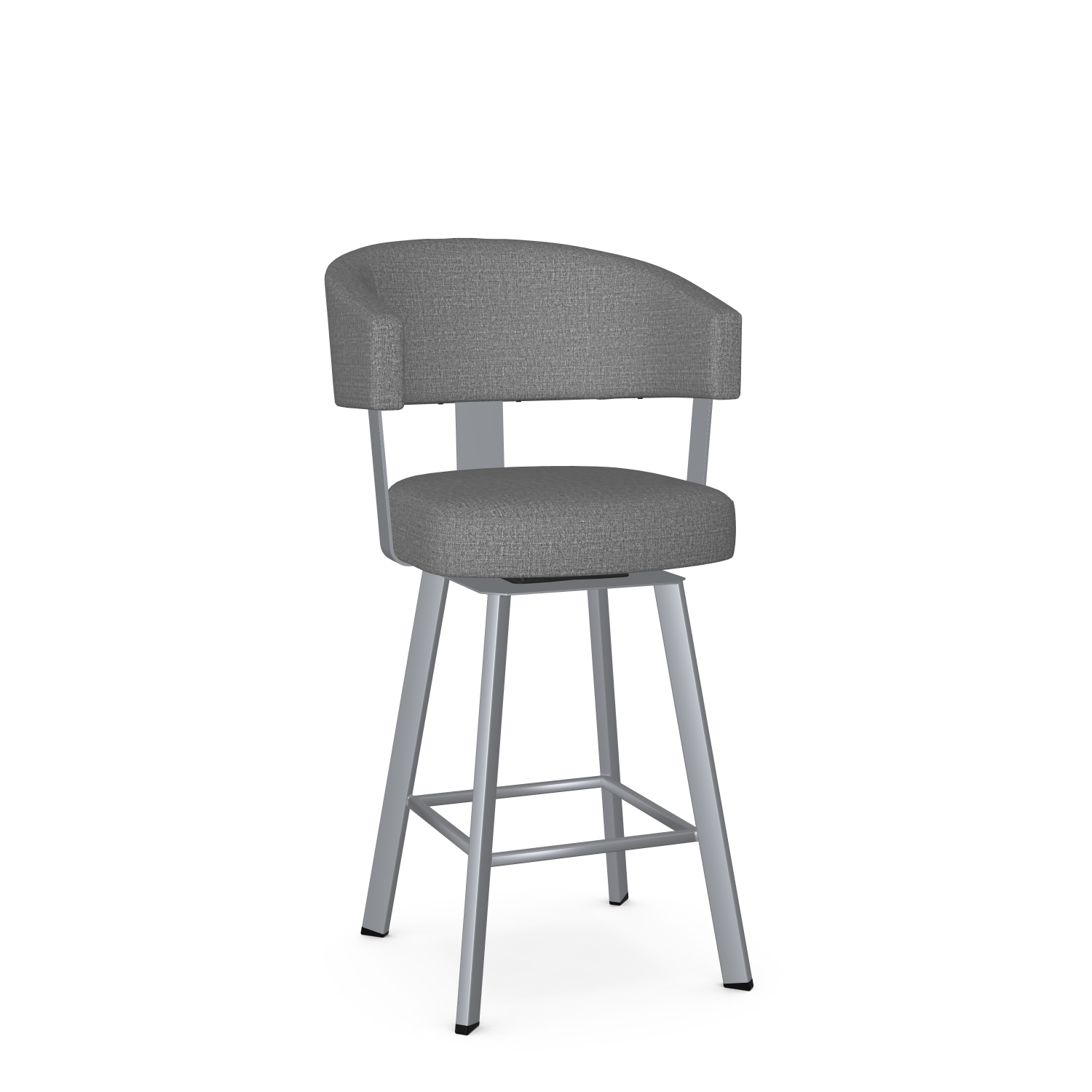 Grissom Counter Stool Magnetite Silverpoint