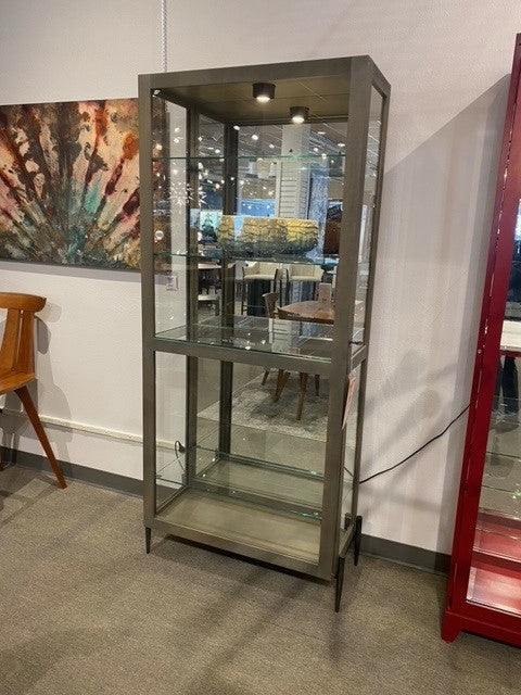 Ansell II Smoke Grey Display Cabinet