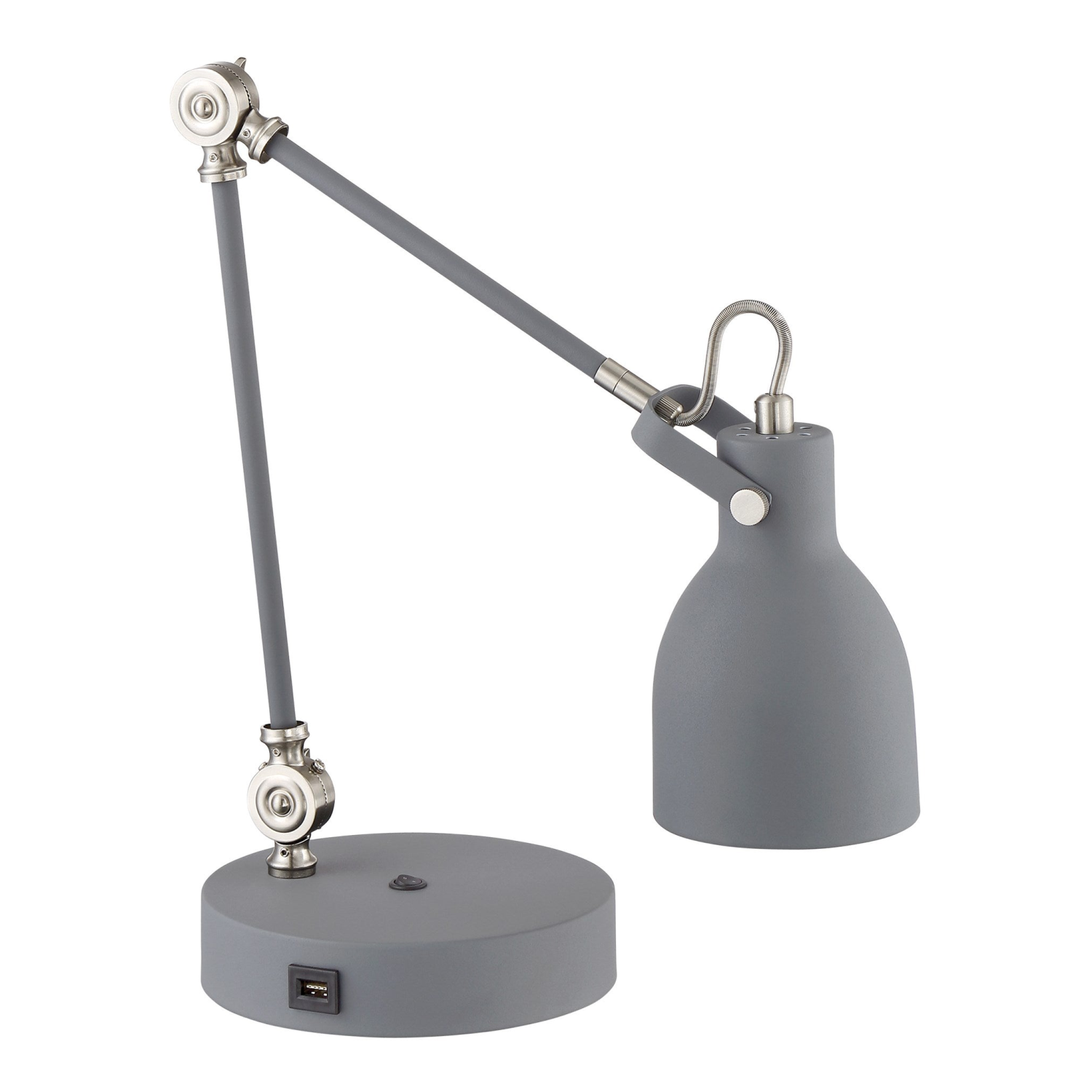 Kalle Desk Lamp Adjusted to Lower Position