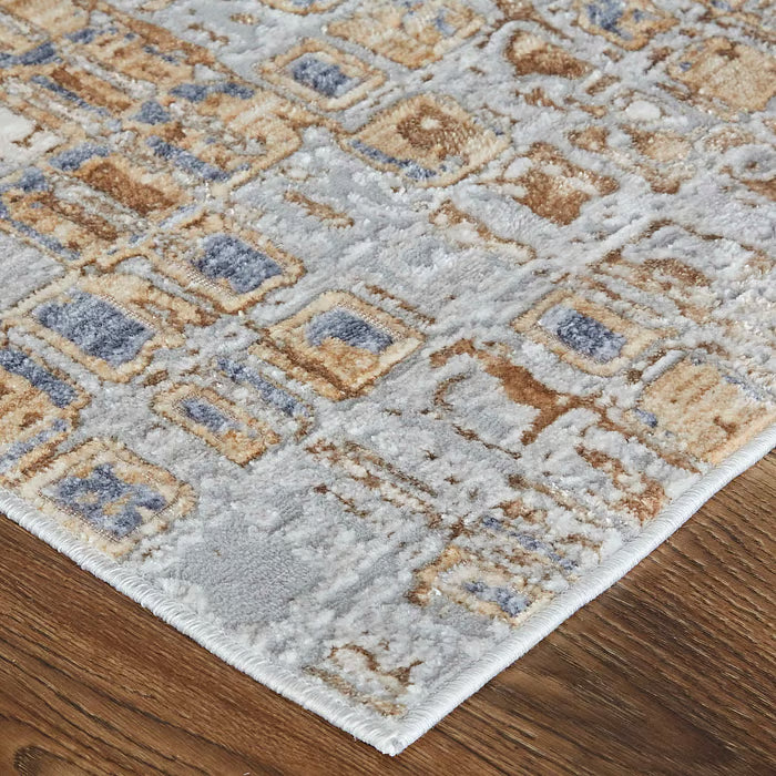 Laina 7'10" x 9'6" Area Rug in Beige grey