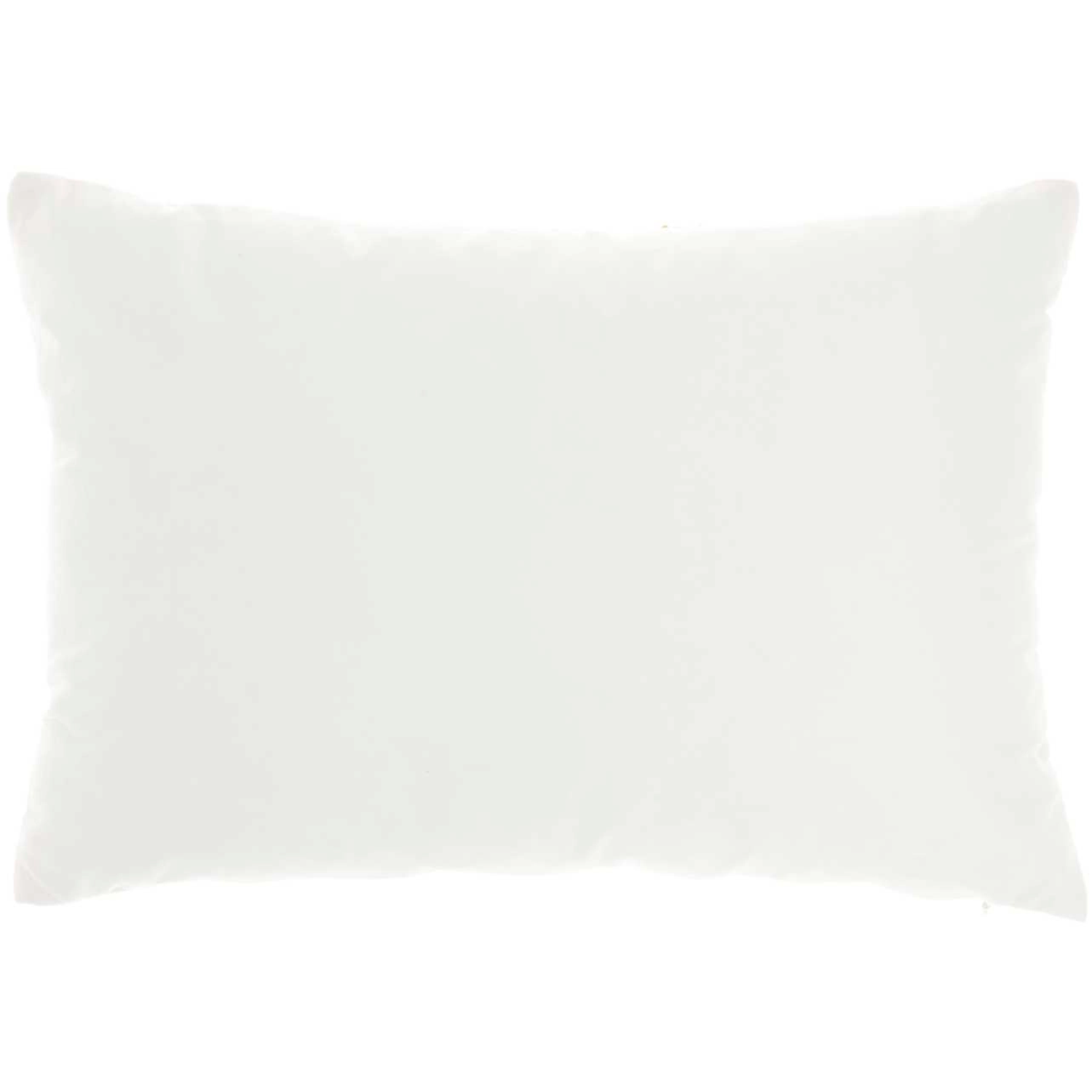 Luminescence Accent Pillow Silver Image of Backside of Pillow