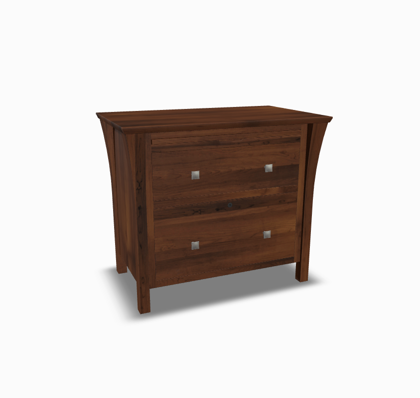 Marco Lateral File Cabinet in Boston Finish