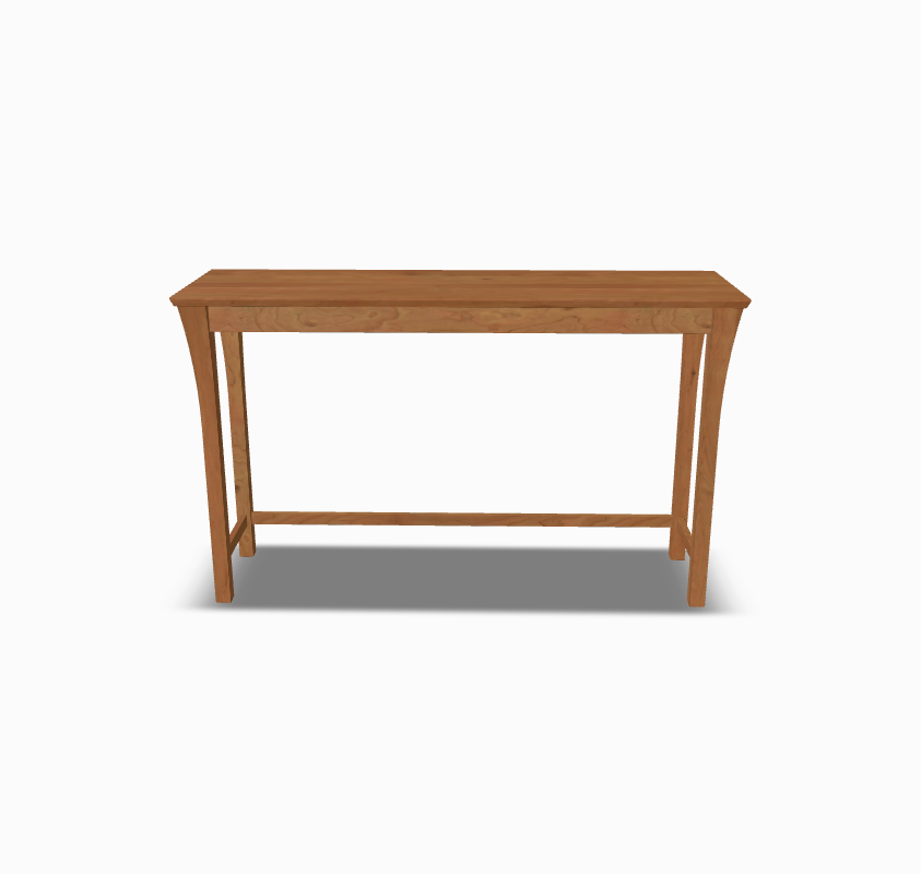 Marco Console Table in Rustic Cherry Wood