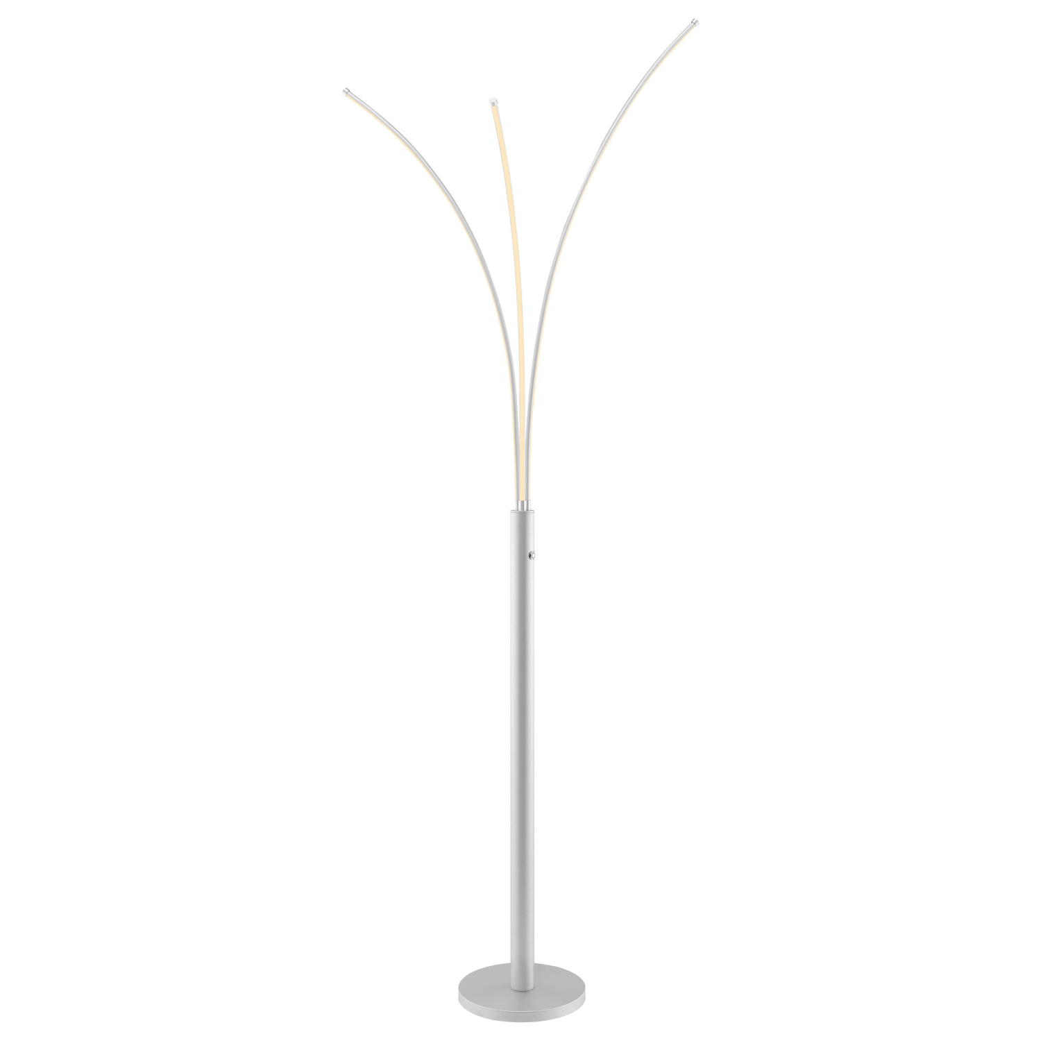 Monita 3-Lite Floor Lamp Color Option Silver