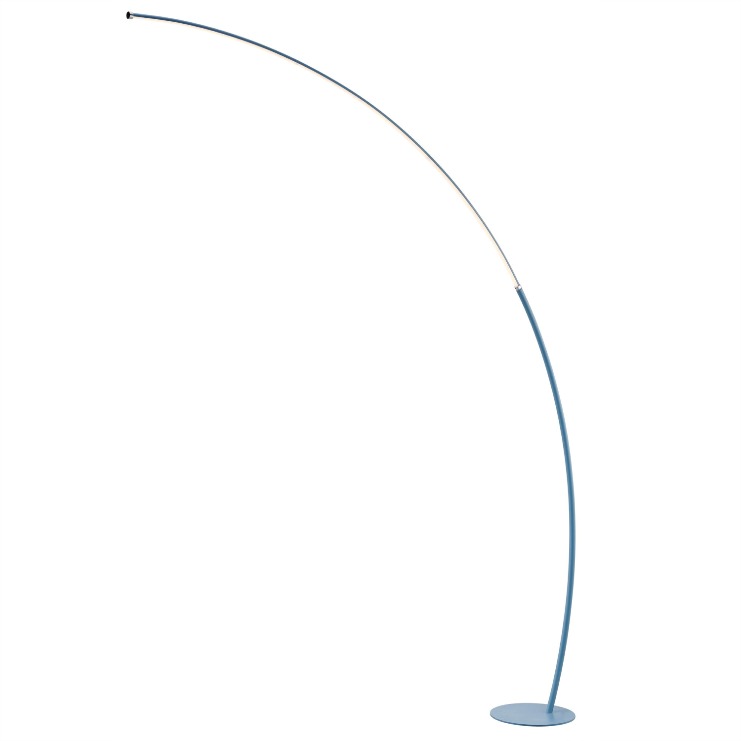Monita Arc Floor Lamp Color Option Blue