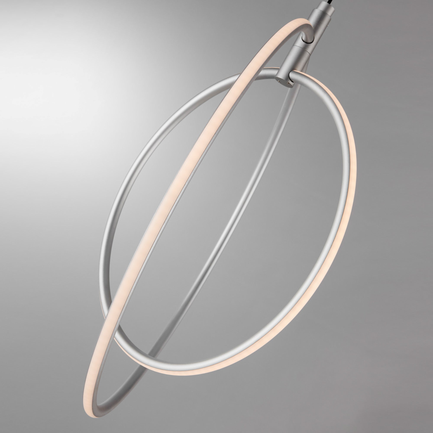 Monita Arc Pendant Floor Lamp Close Up of Pendant Details