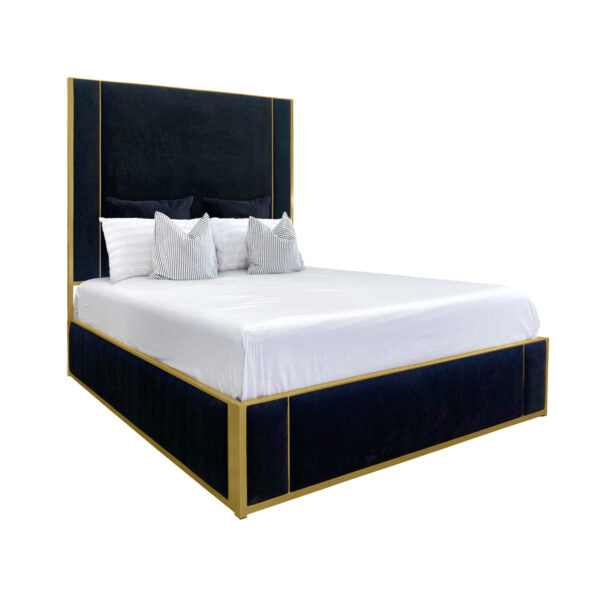 Morgan Queen Bed Frame in Sugar Shack Pearl