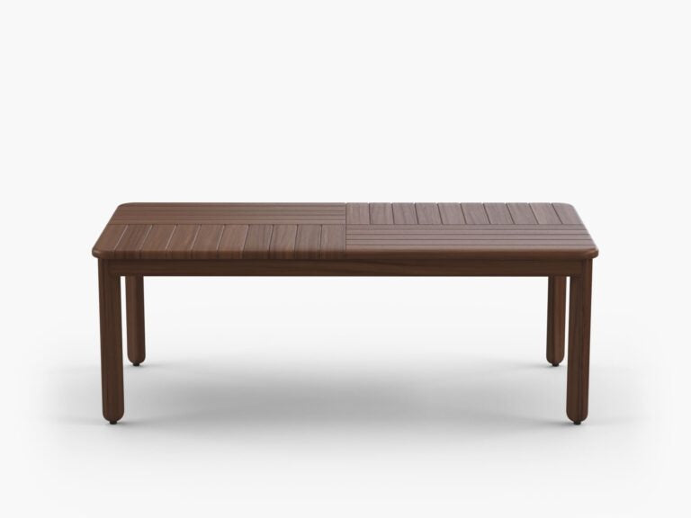 Mosaic Rectangular Outdoor Coffee Table IPE