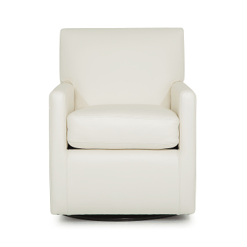 Pia Swivel Chair Leather