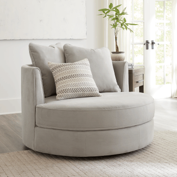 Sutton Chair Fabric Swivel