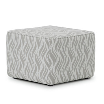 Mingle Small Square Ottoman Fabric