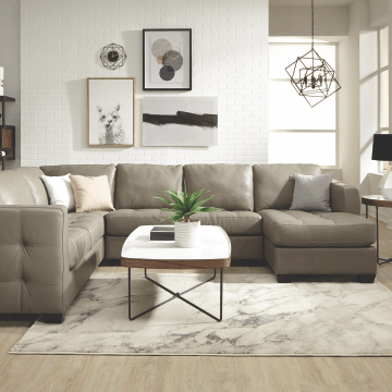 Barrett Sectional Leather