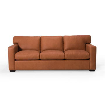 Madison Sofa Track Arm Leather