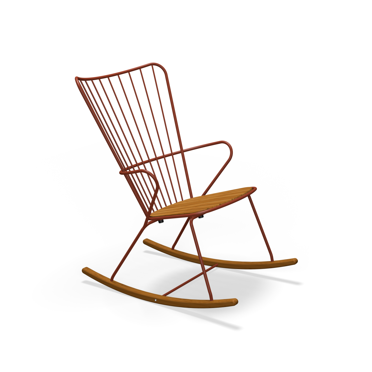 Paon Rocking Chair Paprika Color