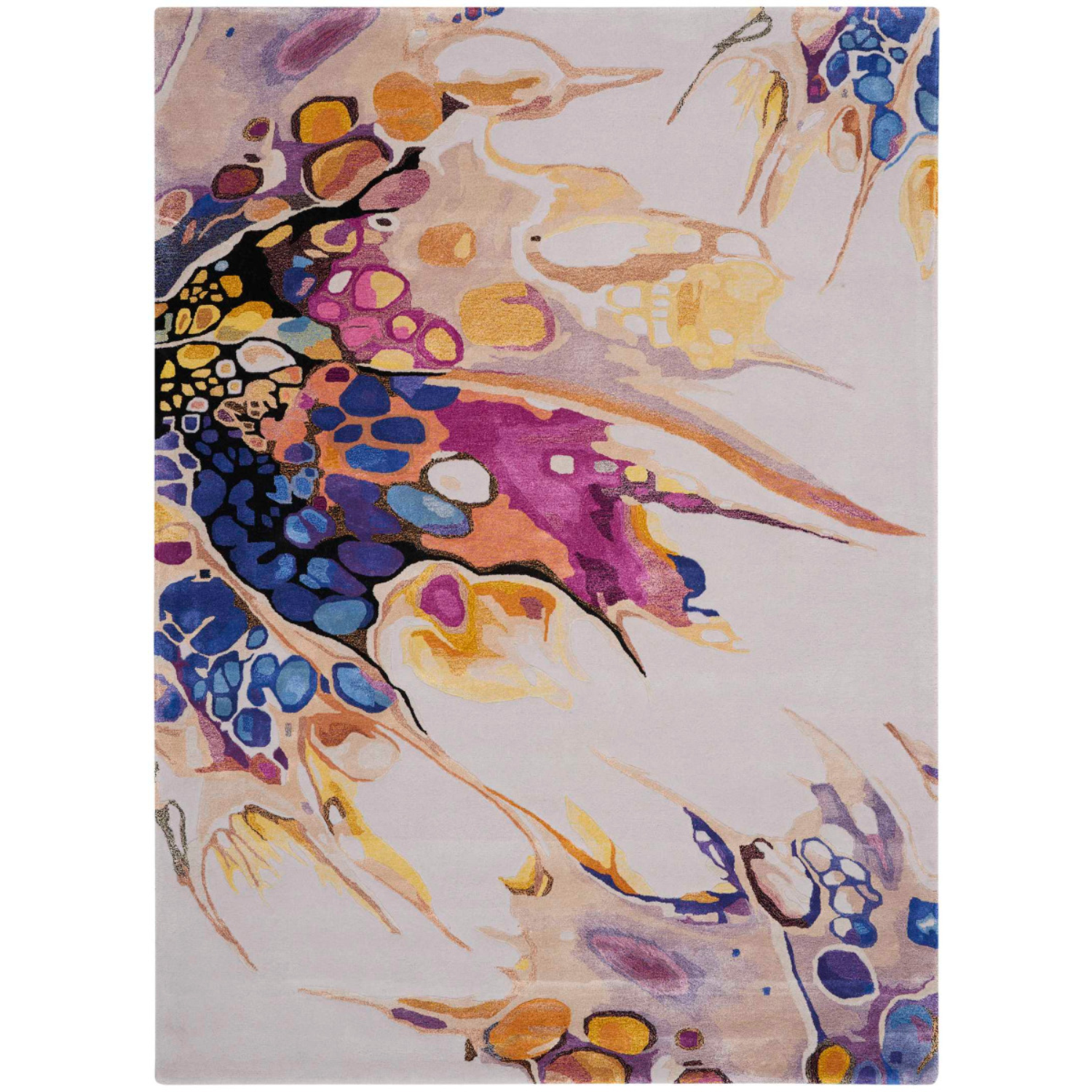 Prism Rug Grey Lilac 5 x 7 Rug Image