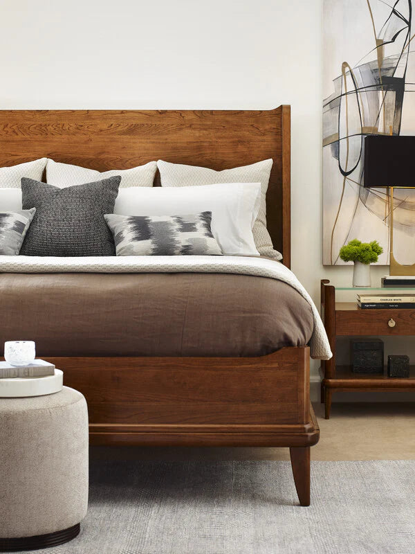 Martine Glass Top End Table