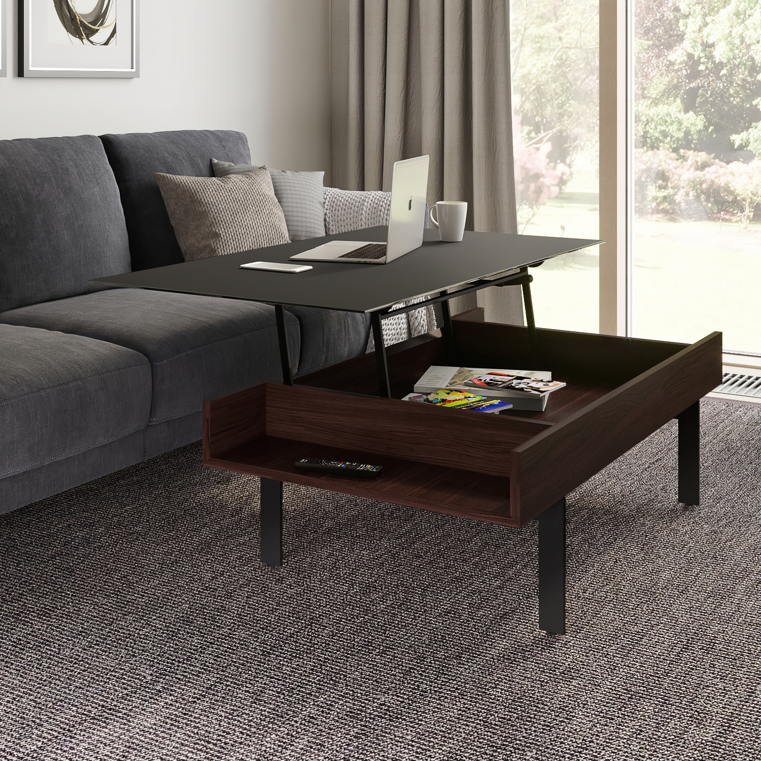 Reveal Lift Coffee Table