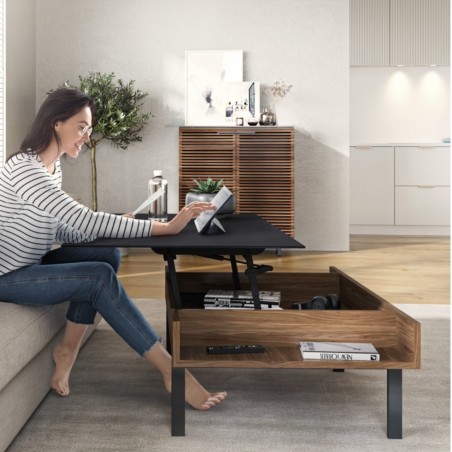 Reveal Lift Coffee Table