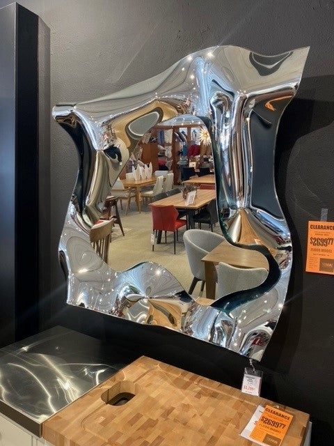 Christine Quadra Chrome Mirror