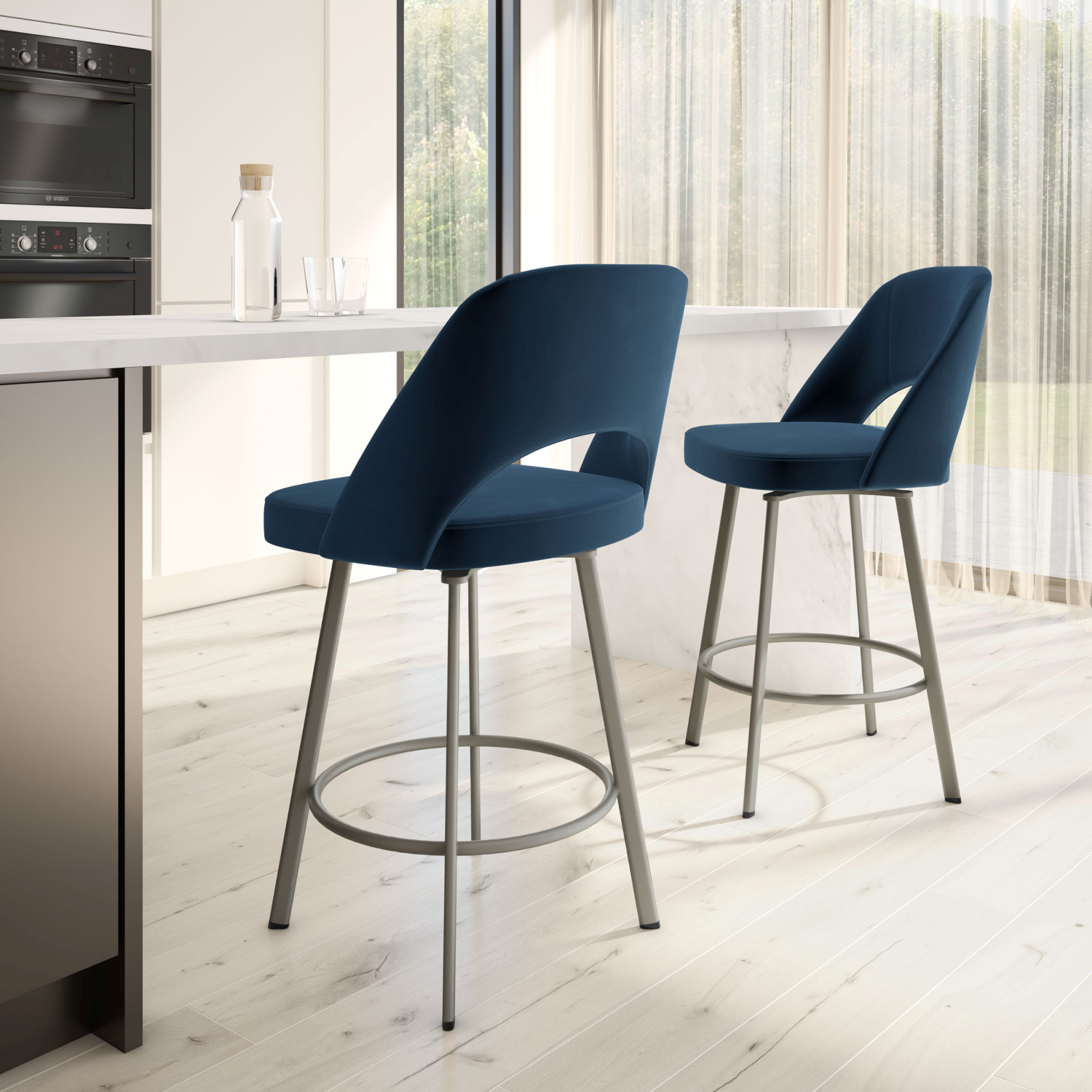 Scarlett Counter Stool Bronze Sheep