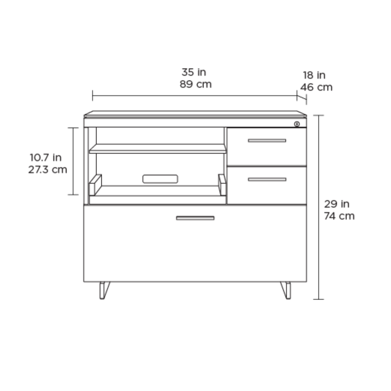 Sequel 20 multi-cabinet dimensions