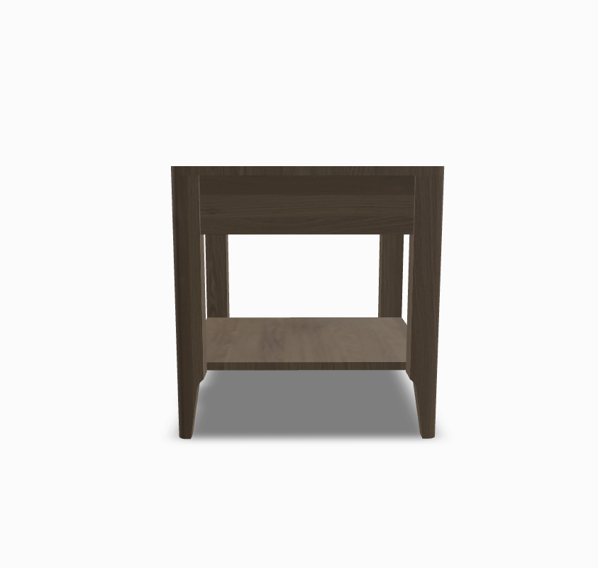 Toulon End Table in Oak Wood