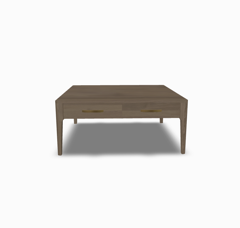 Toulon Square Coffee Table in Oak Woos