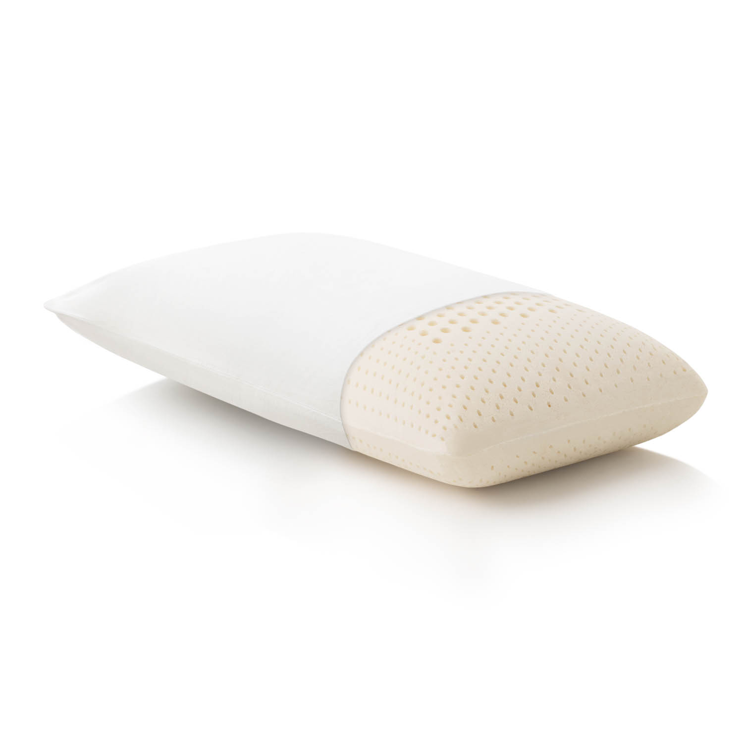 Talalay High Loft Plush Pillow Image of Pillow Interior & Cover