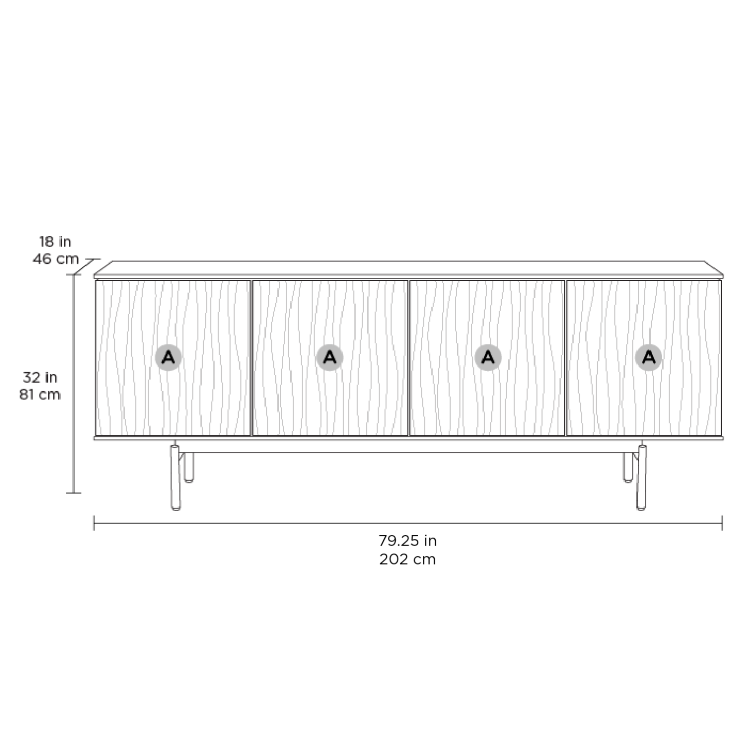 Tanami Credenza