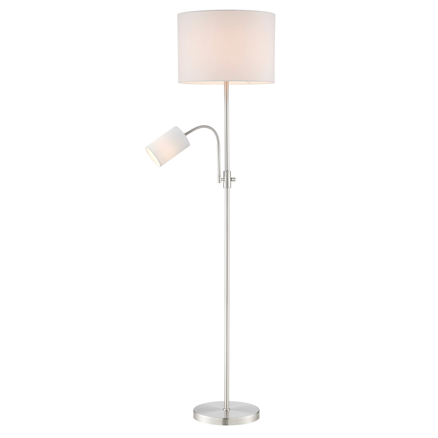 Tayvon Floor Lamp Color Option Silver