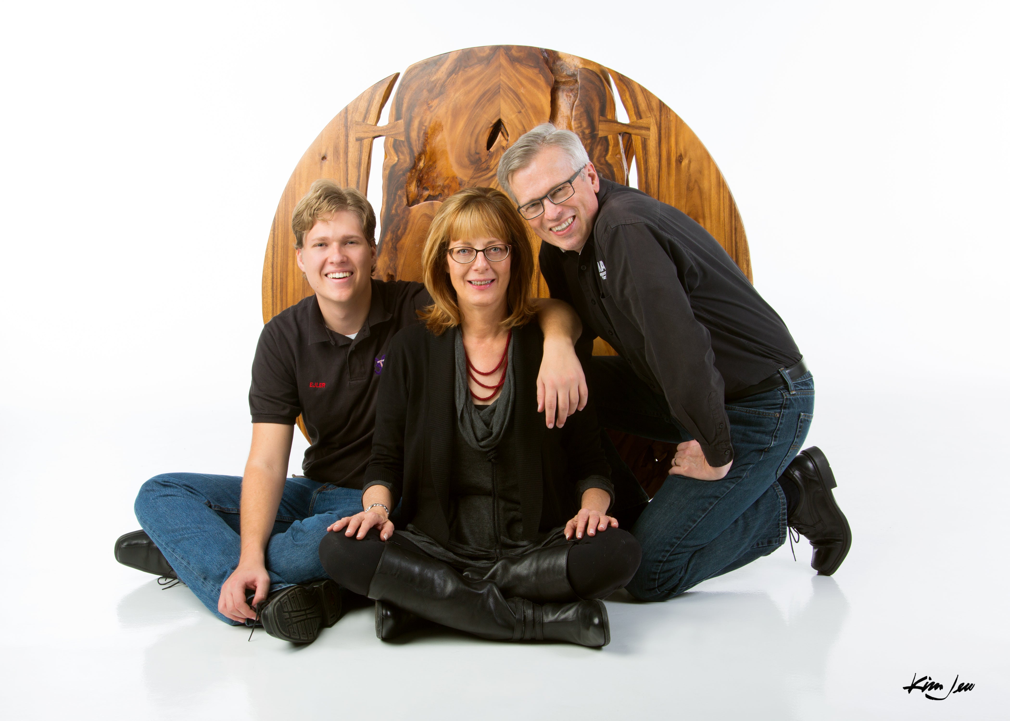 The Thomsen family, owners of TEMA. Picture taken in in 2017. Ejler(Left), Barbara(Center), Soren(Right).