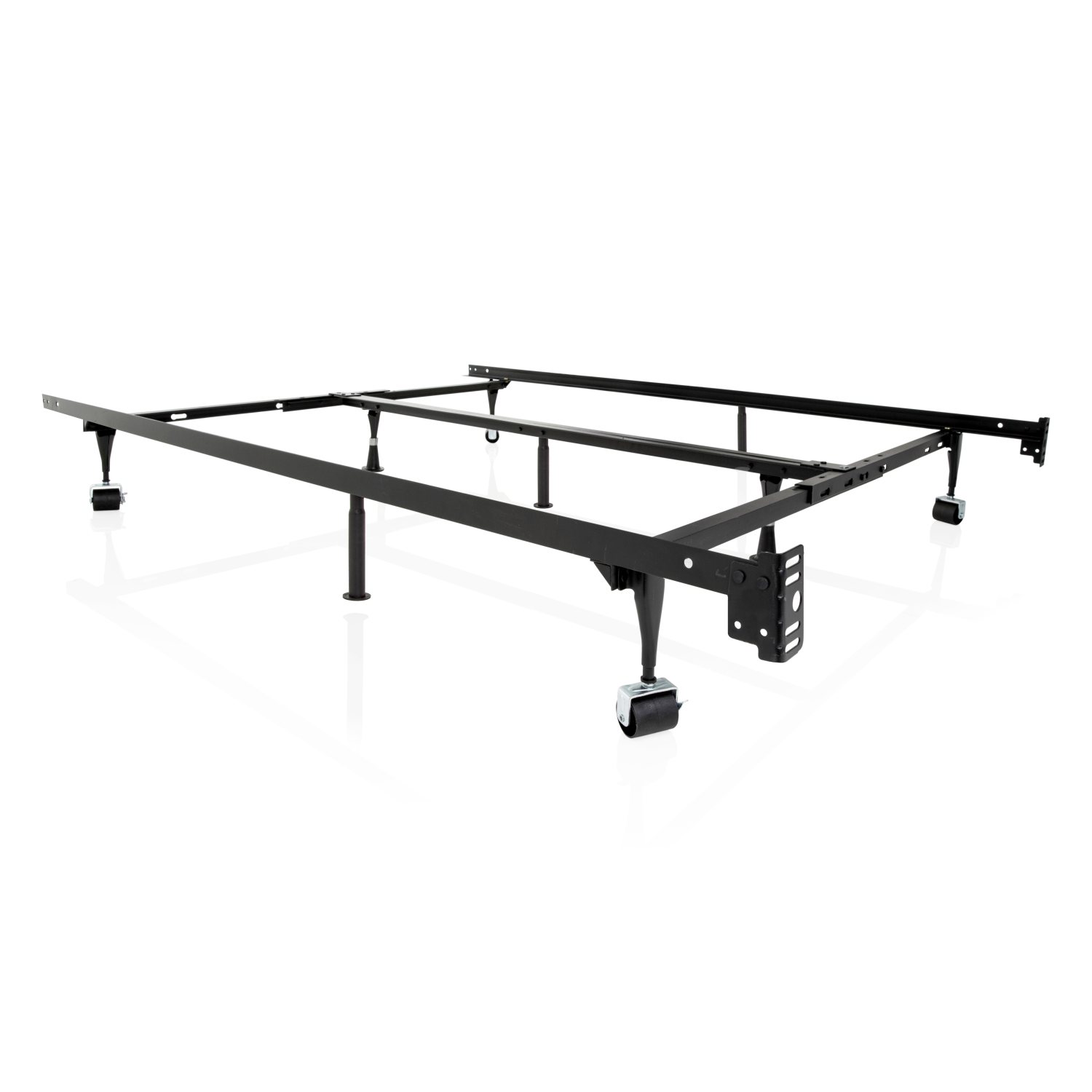 Universal Bed Frame Image with Rollers