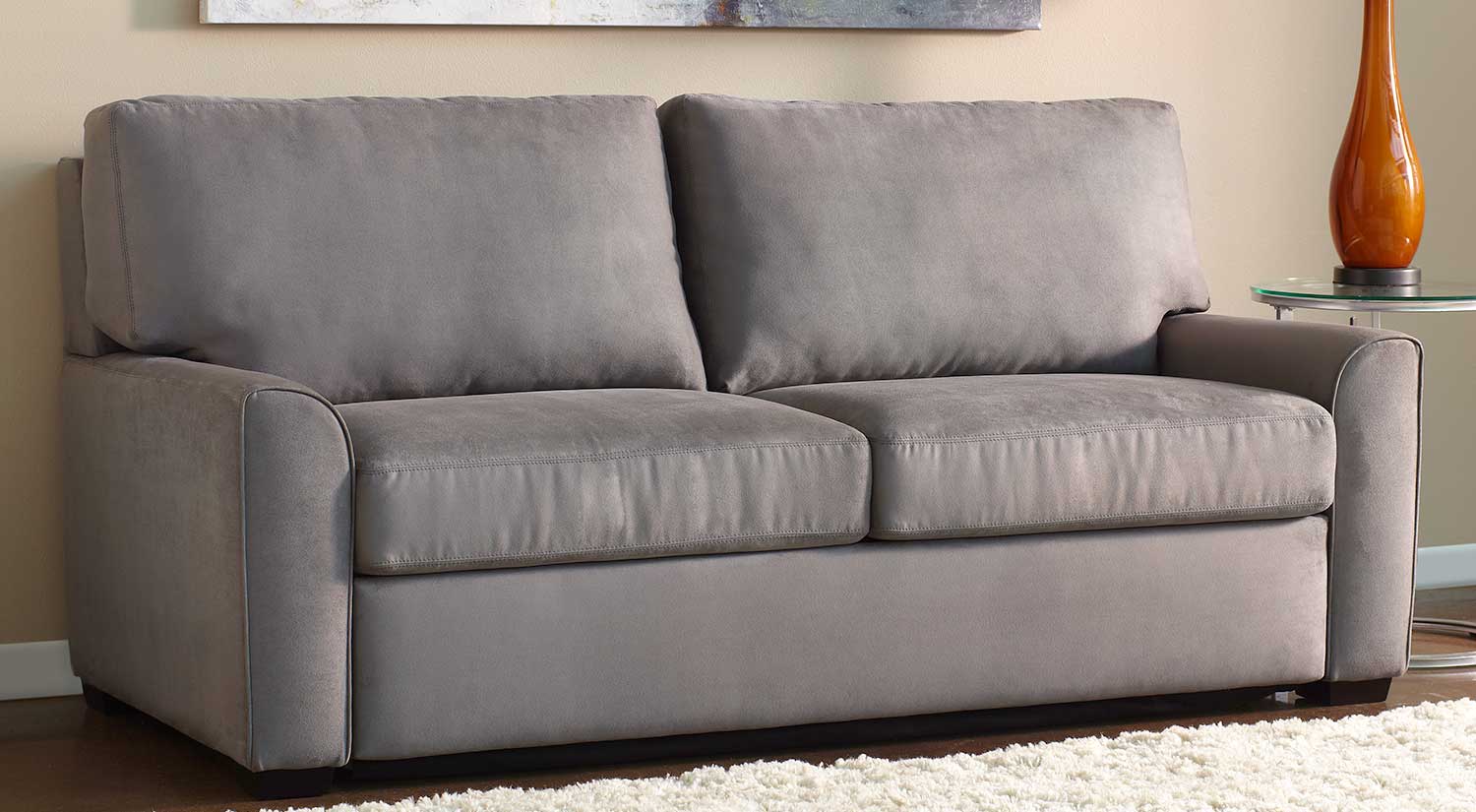 Adalyn Two Seater Sofa Sleeper Queen Gel Sand / Mink